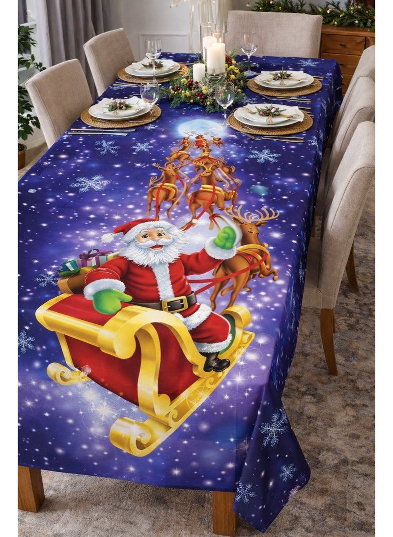 general christmas tablecloth  satin 140*220 - Image 2