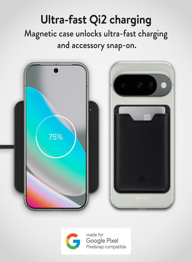 Mous Google Pixel 10/10 Pro (2025) Case, Compatible with Qi2 MagSafe and Pixelsnap Case, Super Thin Anti-Yellowing Anti-Shock Case for Pixel 10/10 Pro, Green - Image 3