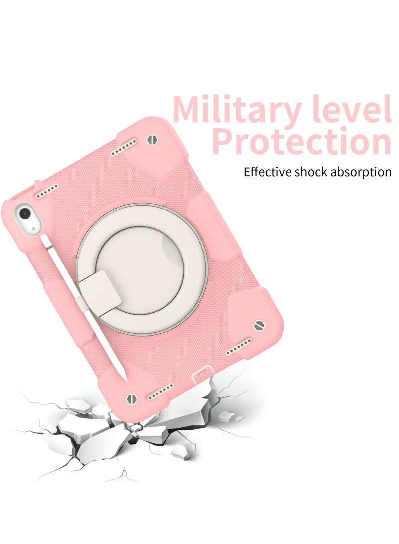 GULFLINK Rugged Heavy Duty Protective Case  for ipad 10th 10.9 inch 2022（A2757/A2777）Herry Blossom powder - Image 4