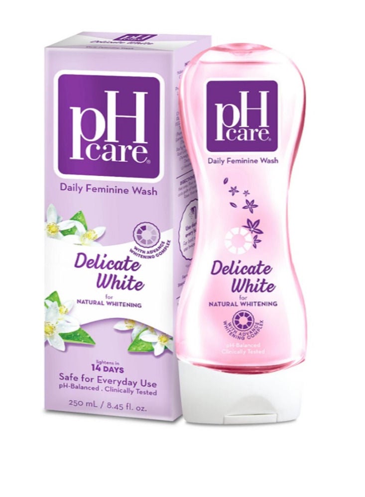 بي إتش كير غسول نسائي يومي أبيض ناعم 250مل