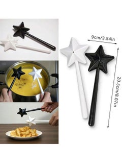 Mmmon 2 Pcs Wand Salt and Pepper Shakers,Magic Wand Salt and Pepper Shakers,Salt and Pepper Shakers,Salt and Pepper Wand Shakers  - Image 2