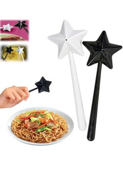Mmmon 2 Pcs Wand Salt and Pepper Shakers,Magic Wand Salt and Pepper Shakers,Salt and Pepper Shakers,Salt and Pepper Wand Shakers  - Image 1