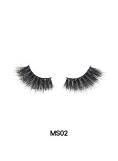 3D Silk Mink Max Volume Premium Faux Mink 25Mm Extra Long Eyelashes, Cat Eyes, Wispy, Fluffy, Soft As Mink, Multilayered Dramatic Volume False Lashes  (Lfmsms02) - pzsku/ZE2A3F28EEAC55DED9DD6Z/45/_/1695645852/a257a540-f49b-4b49-889f-6f166b0e9dea