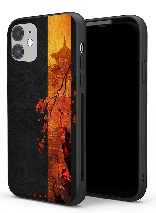 Tolwak Apple iPhone 11 Protective Case Autumn Colors Art - Image 1