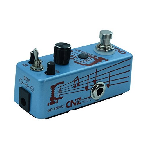 CNZ Audio Compressor - Compression Guitar Effects Pedal, True Bypass - Image 3