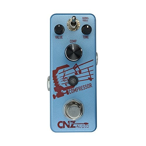 CNZ Audio Compressor - Compression Guitar Effects Pedal, True Bypass - Image 1