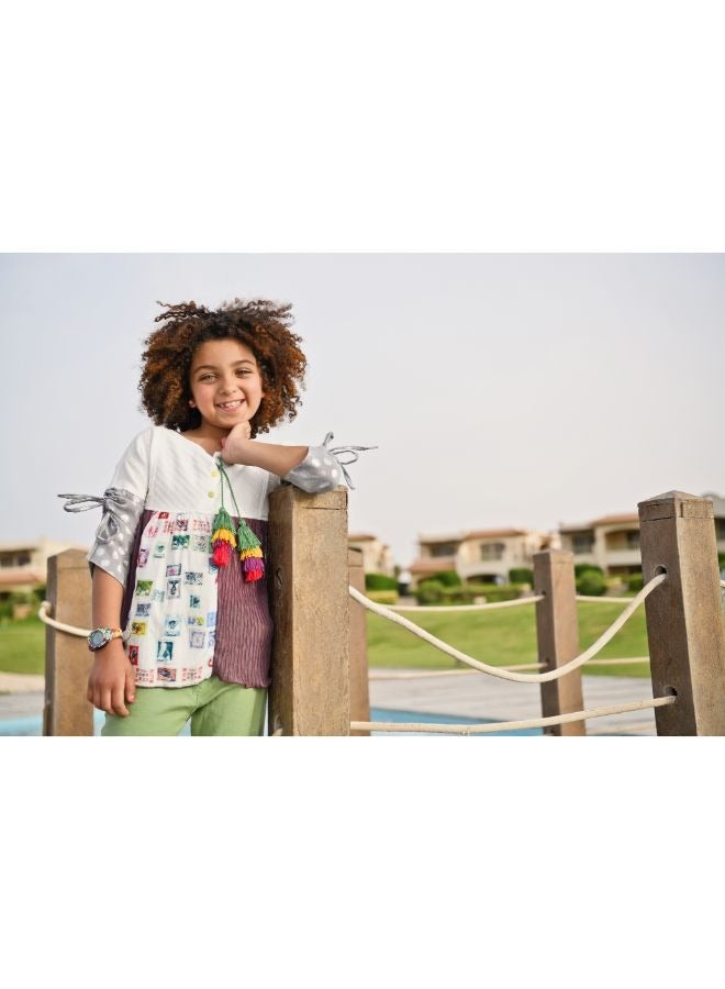 Jodi Mini Kids Girls Blouse - Image 1