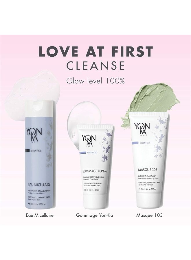 Yonka Yon-Ka Masque 103 (75ml) Detoxifying Clay Face Mask, Clarify Skin and Tighten Pores with Botanical Essential Oils and Triple Clay Blend, Oily and Acne Prone Skin, Paraben-Free - Image 3