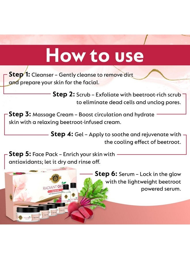 Pal's World Radiant Glow Facial Kit - Cleanse, Hydrate & Revitalize Skin - Suitable for All Skin Types - Natural Ingredients for a Fresh, Smooth Complexion - Pack of 1 - Image 5