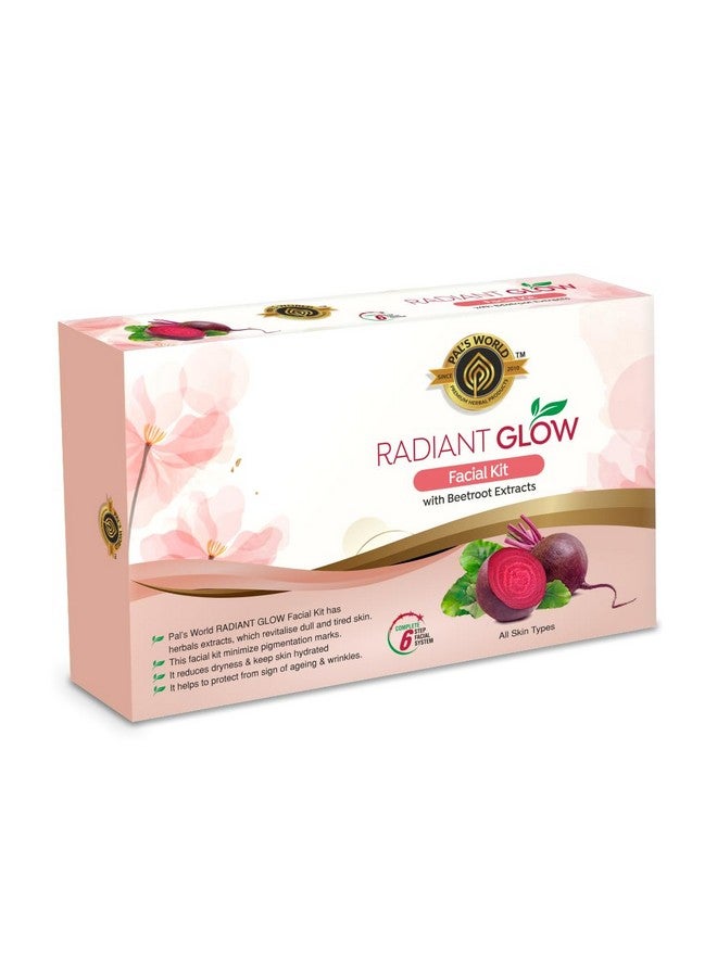 Pal's World Radiant Glow Facial Kit - Cleanse, Hydrate & Revitalize Skin - Suitable for All Skin Types - Natural Ingredients for a Fresh, Smooth Complexion - Pack of 1 - Image 1