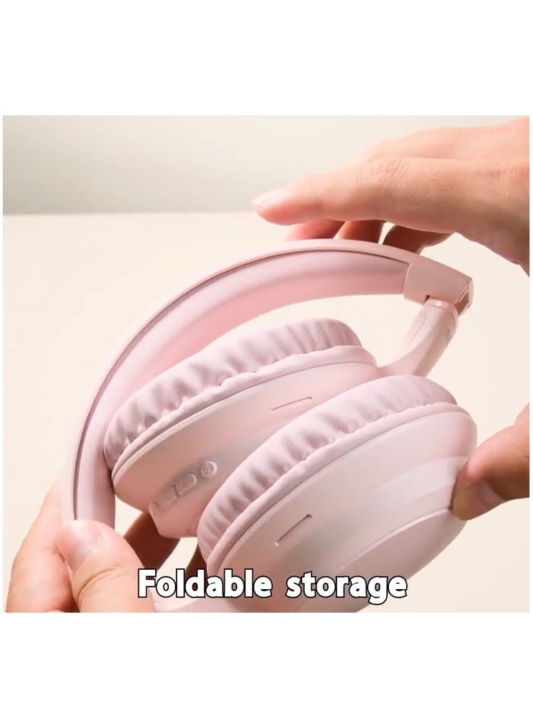 موديو سماعات رأس لاسلكية Modio WB-01 بجودة صوت عالية وعمر بطارية طويل وأزرار تحكم متعددة الوظائف باللون الأسود - Image 5