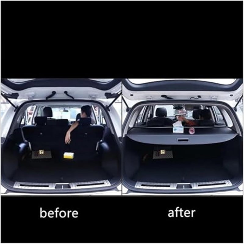 QASULER Retractable Waterproof Cargo Cover for Jeep Grand Cherokee - Image 2