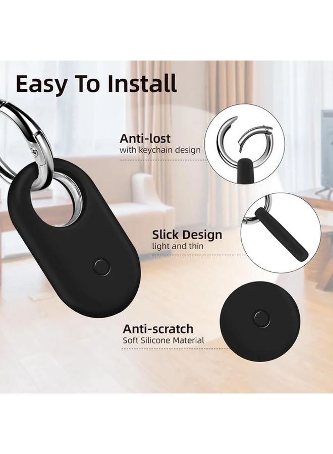 4 PCS Slim Silicone Cover Case For Samsung Galaxy Smart Tag 2 Tracker Protective Holder - Image 3