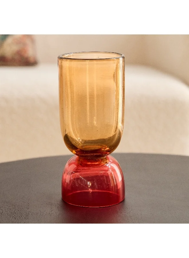Home Box Moten Glass Hurricane Candleholder 10 x 10 x 23 cm