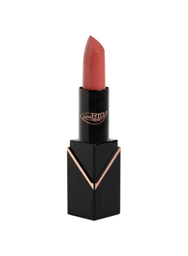 puroBio Lipstick Creamy Matte 104 Rosa Pesca 4.9g - Image 1