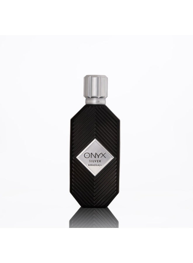 خدلج عطر أونيكس سيلفر ١٠٠ مل، ماء عطر للرجال والنساء - Image 3