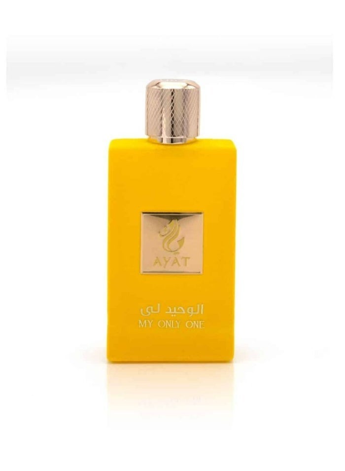 AYAT PERFUMES MY ONLY ONE Eau de Parfum 100ml – Cedarwood, Musk, Peach & Amber – Romantic Long Lasting Perfume for Women - Image 1