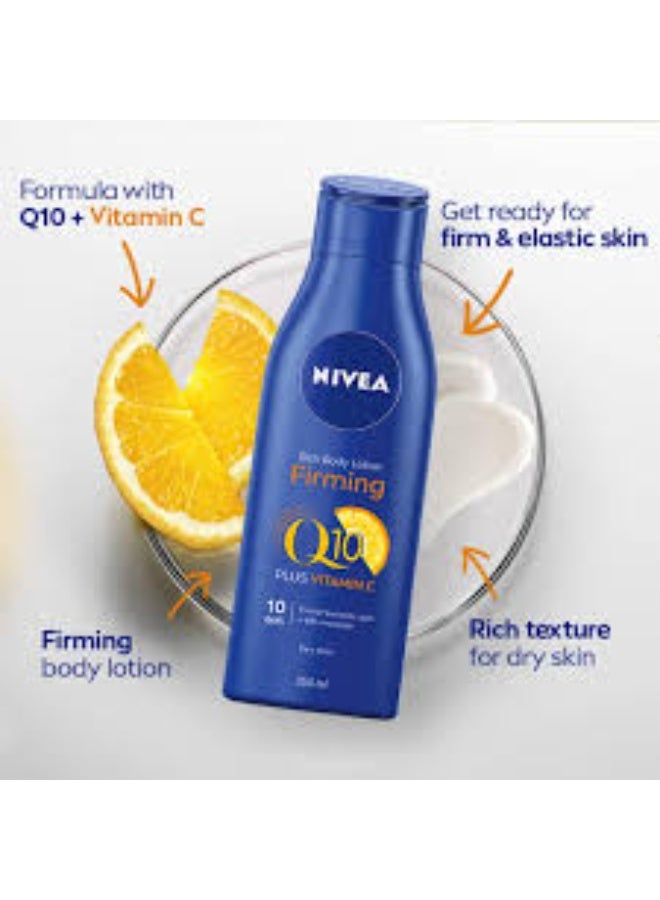 نيفيا حليب نيفيا كيو 10 لشد الجسم بفيتامين سي 400 مل - Image 3