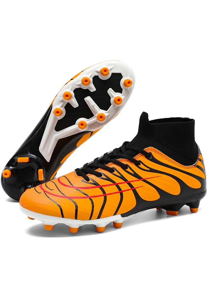 SKT Shiketro Men's Football Shoes, Suitable For Outdoor Indoor Professional Youth Boys Football Shoes, Unisex Football Shoes.  - Image 1