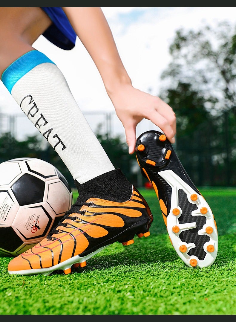 SKT Shiketro Men's Football Shoes, Suitable For Outdoor Indoor Professional Youth Boys Football Shoes, Unisex Football Shoes.  - Image 2