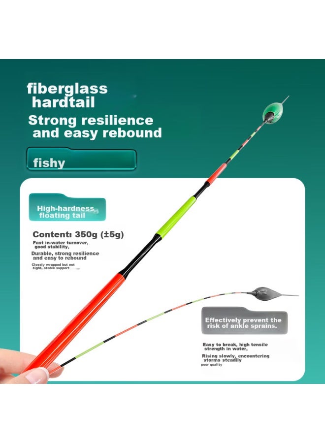 Kawazawa Chuanze Big Carp Float Hook عوامة متغيرة اللون للاستخدام ليلاً ونهاراً، عوامة مضيئة، عوامة صيد سميكة وواضحة Pm01-2 - Image 5