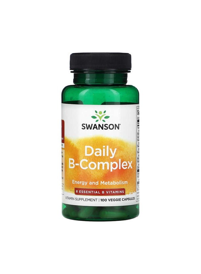 SWANSON Daily B-Complex, 100 Veggie Capsules