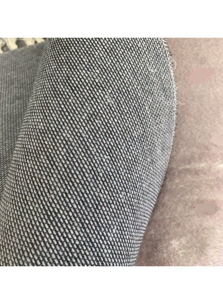 Loquat Circular Fringe Print Machine Washable Carpet - Image 2