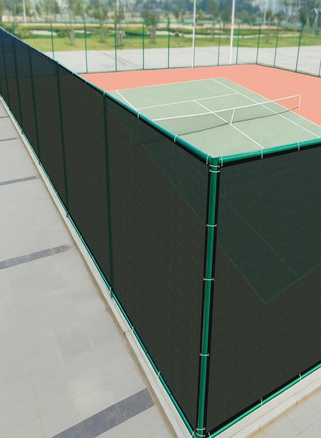 HIPPO Tennis Court Perimeter Fence Net (Midnight Green, 1.72MTX4MT) - Image 1