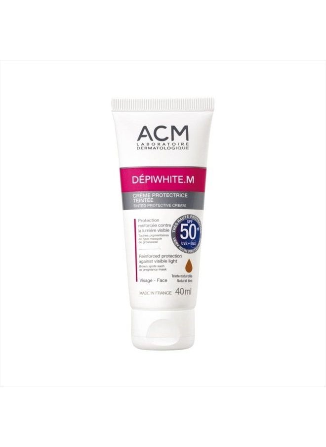 ACM Labo DEPIWHITE M TINTED CREAM SPF50+ TINTED PROTECTIVE CREAM 40ml  - Image 2