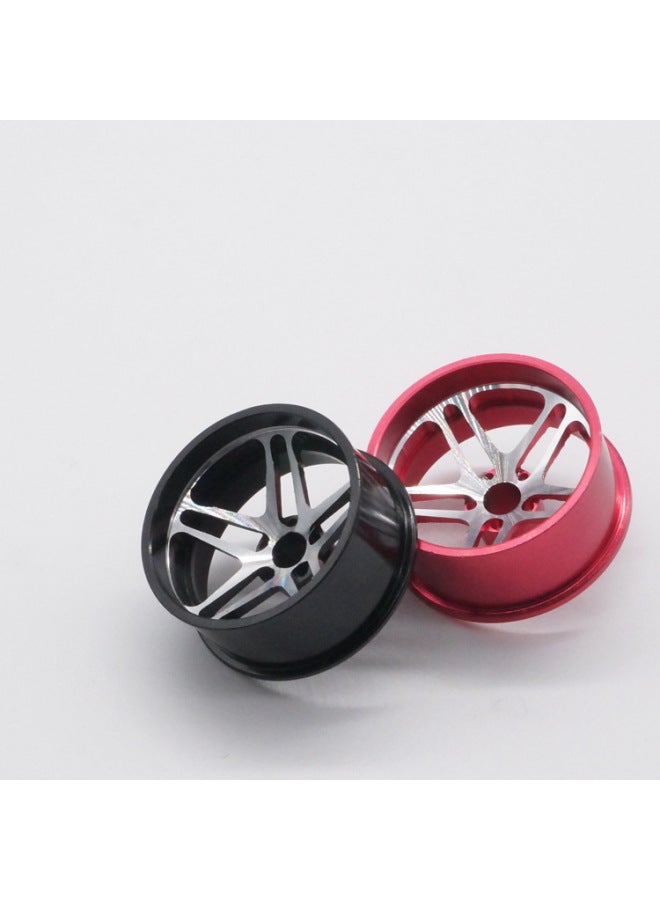 Cnc Aluminum Car Parts Processing High Quality Toy Four-wheel Drive Modified Parts Aluminum Alloy Wheel Wheel In Stock-Color:Gray - Image 3