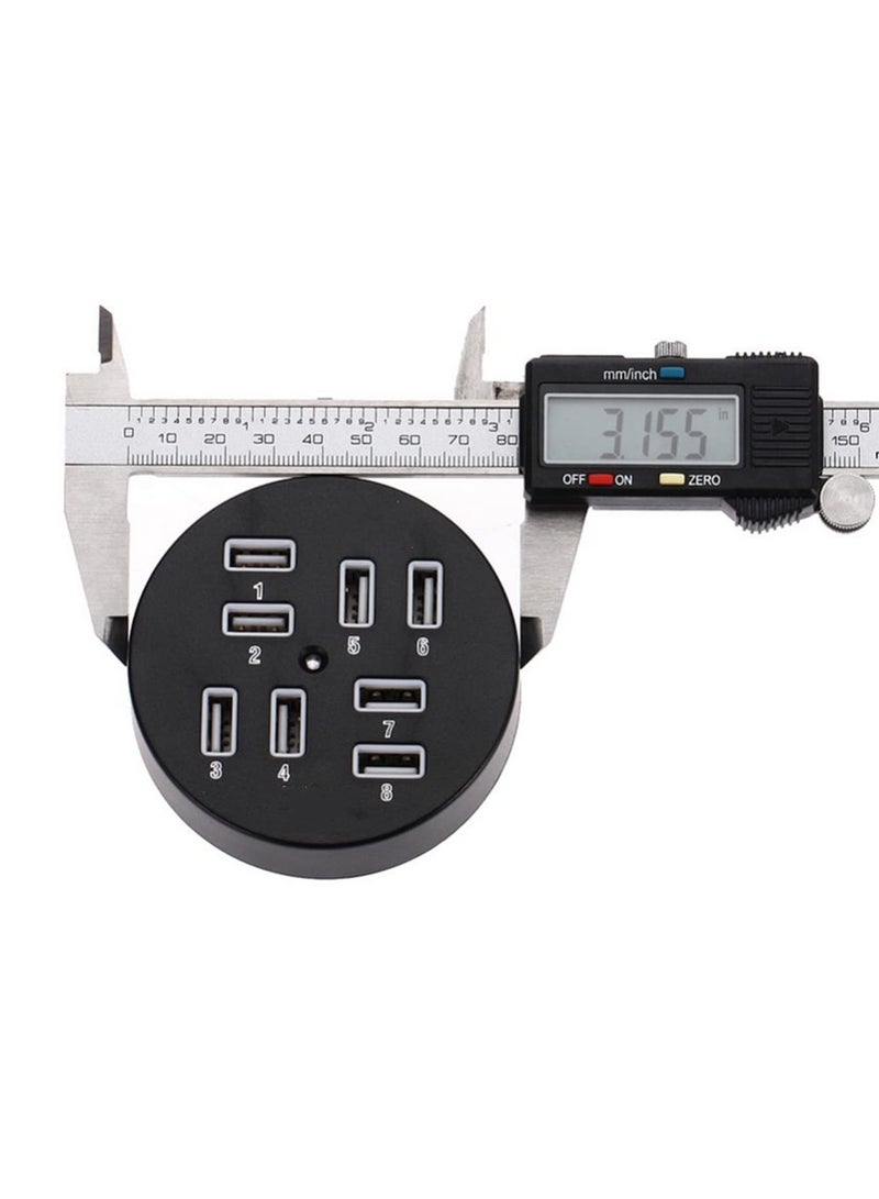 8 Ports USB 2.0 Hub High Speed USB Splitter USB HUB with OTG Function for iMac MacBook Laptop PC Computer Accessories Multi USB Port Expander for Charging Data Transfer - Image 3