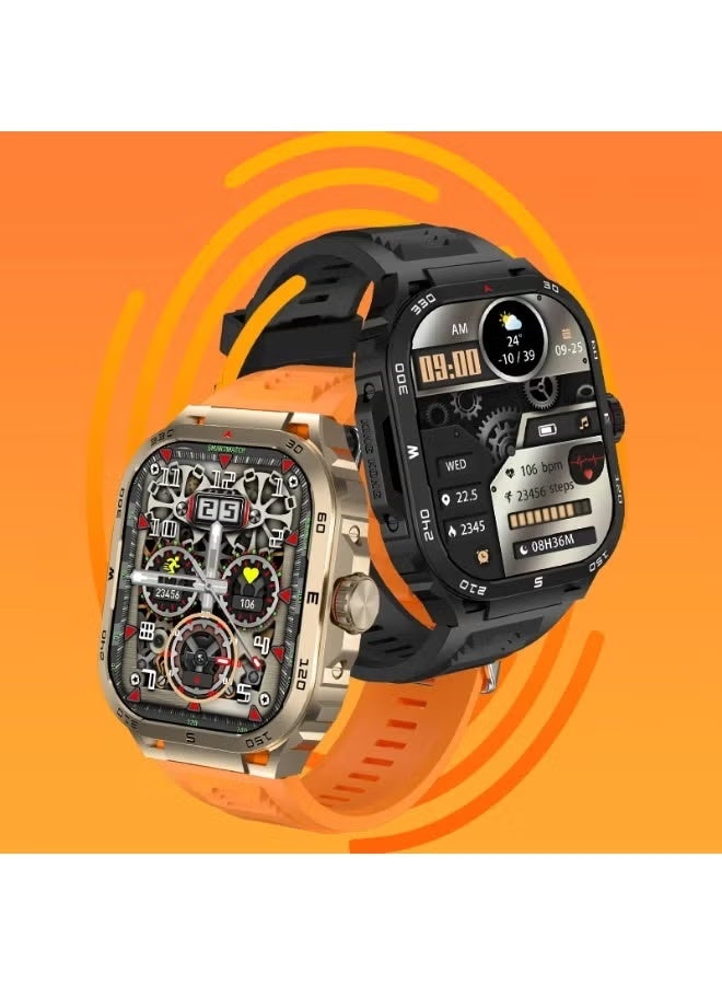 Hie-Q Z20 Smart Watch Fitness Tracker with Heart Rate & Sleep Monitor, Waterproof Touchscreen Smartwatch with Sports Modes, Call & Message Notifications for Men & Women - Image 4