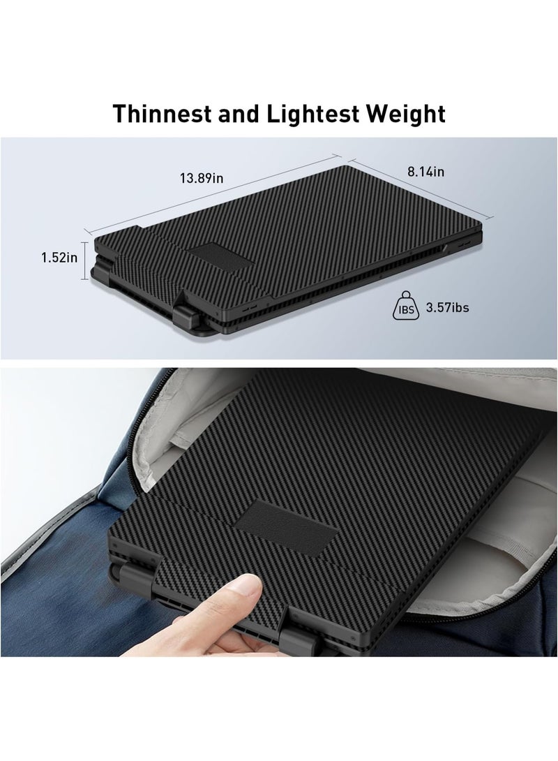 Triple Monitor Extender for Laptop, 14" Portable FHD 1080P Dual Screen Extender, Plug & Play for 13–17" Laptops - Image 2