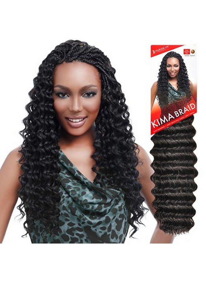 Harlem 125 Harlem125 Synthetic Hair Braids Kima Braid Ripple Deep 20" (6Pack P1B/30) - Image 5