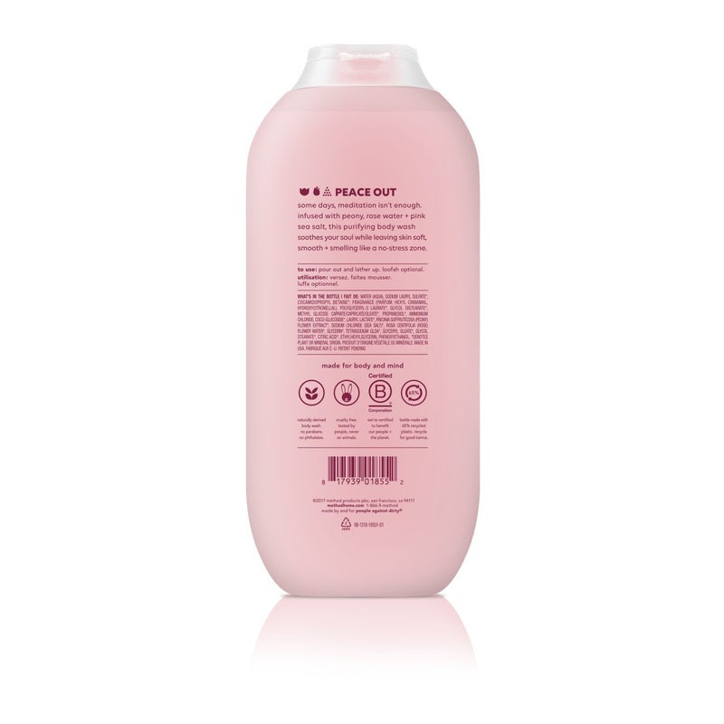 Method Body Wash, Pure Peace, Paraben and Phthalate Free, 18 oz (Pack of 6) - Image 2