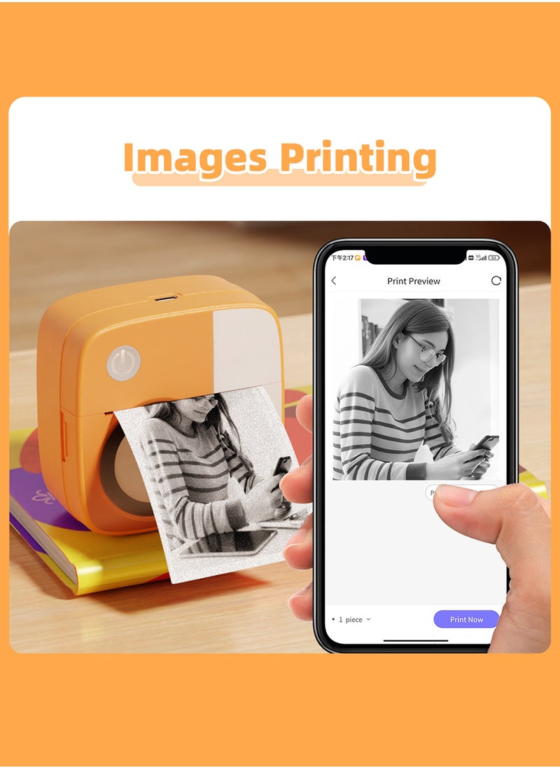 Kidle - طابعة صغيرة خطأ الطالب طابعة محمولة بدون حبر صور طابعة حرارية مزوّدة بخاصية البلوتوث - Image 1