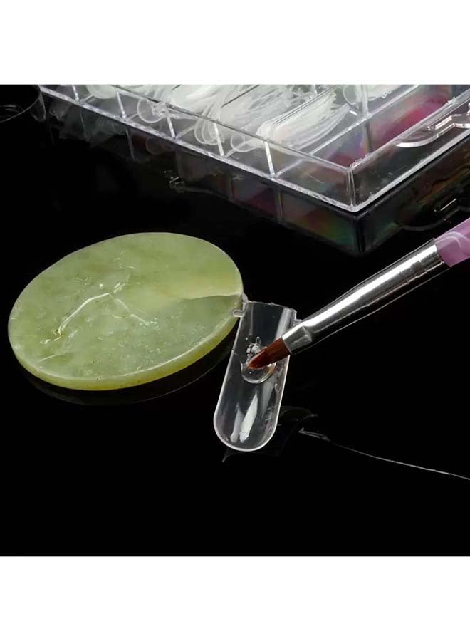 brunson Dual Nail Forms for Poly Extension Gel Pre-shaped False Tips with Scale 120pcs Manicure Tool for Nail Extensions Mold Nail Tips Acrylic Nails False Nails Manicure Tool - Image 2