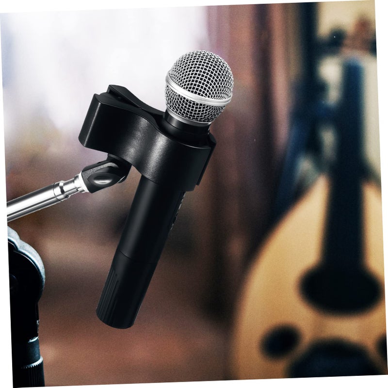 3Pcs Adjustable Microphone Clip Holders Floor Stand Mount Clamp Nut Adapters For Professional Recording Conference - Image 4
