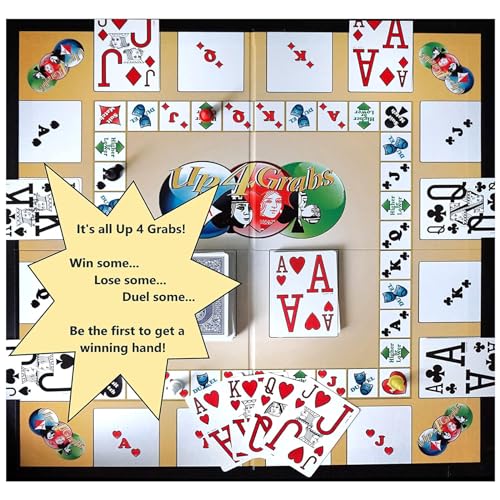 Game Development Group Up 4 Grabs – The Wild Card-Playing Board Game Packed with Twists and Turns – Classic Family & Adult Game Night Fun - Image 3