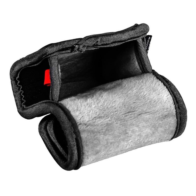 Durable Neoprene Protective Case For Earbuds Lightweight Compact Travel Carrier Black - Image 4