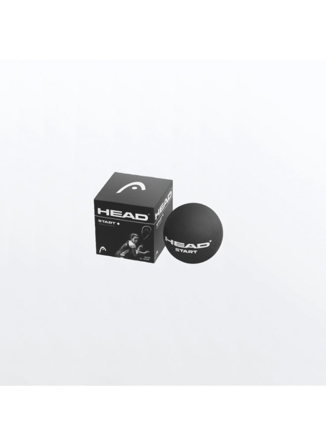 HEAD Start Squash Ball - Single White Dot - pack of 1 ball - Image 1