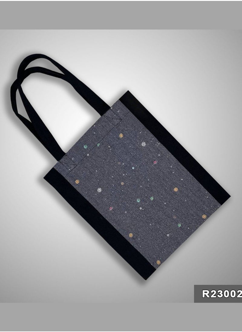 Gharibo Bags casual printed linen tote bag  - Image 2