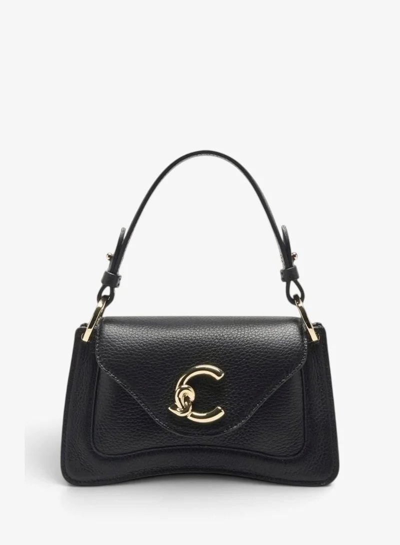 C-Me Bi-Material Top Handle Bag