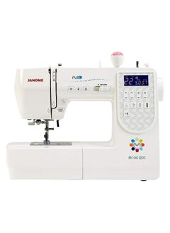 Janome Janome M100 QDC Computerised Sewing Machine. Extra Wide Table Included  - Image 1