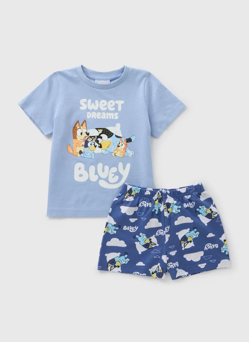 Matalan Bluey Boys Blue Pyjama Set