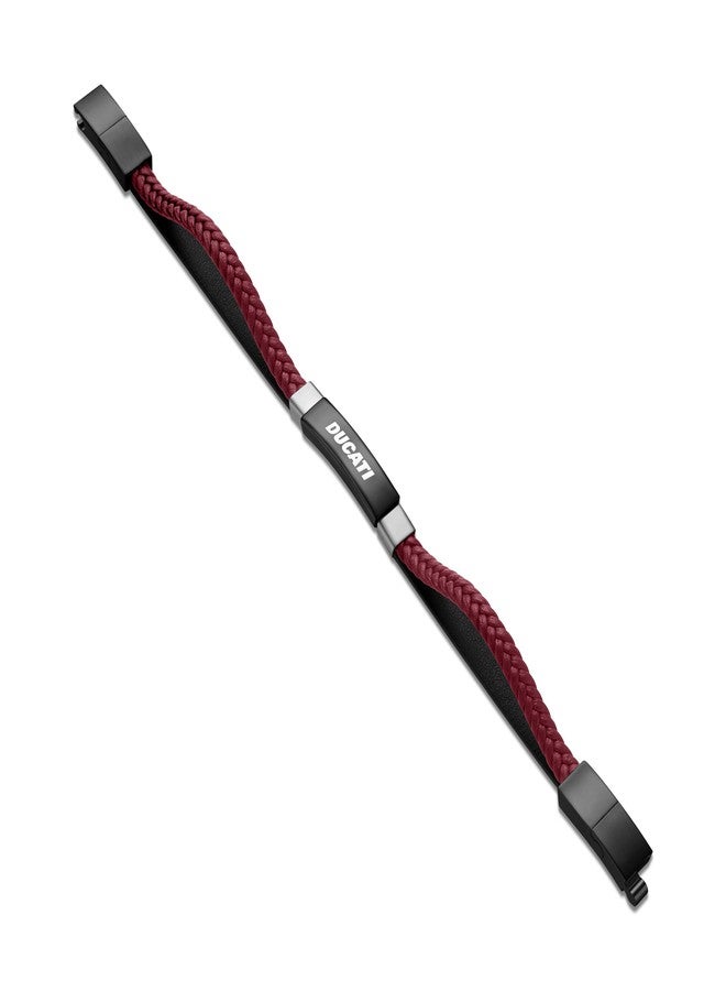 Ducati VOYAGE Red Bracelet for Men - DTAGB0004904 - Image 3