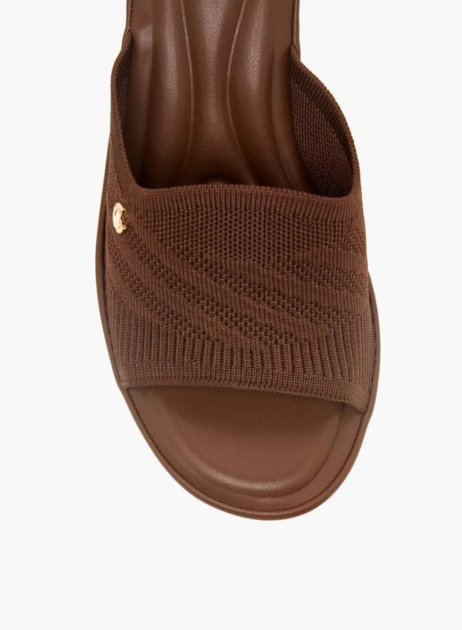 Le Confort BROWN Women Block Heel Sandals for Women | Best Price UAE
