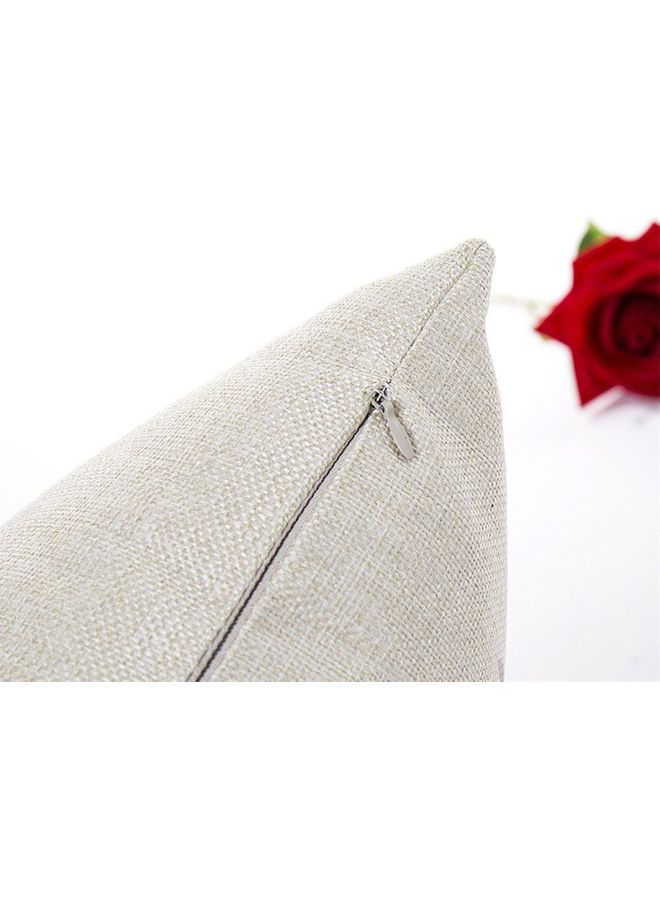 NIBEMINENT Printed Cotton Cushion Cover Multicolour 20x20cm - Image 3