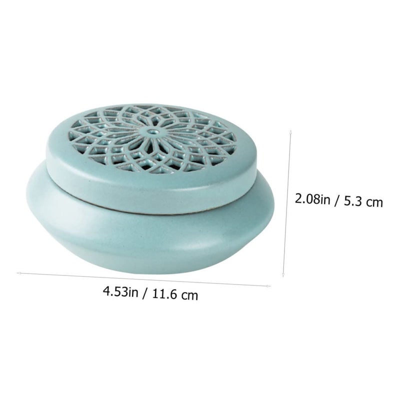 Handcrafted Ceramic Incense Burner for Aromatherapy Relaxation and Table Decor - Image 3