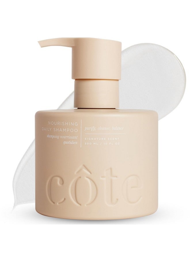 Cote Shop Côte Beauty Nourishing Daily Shampoo | Prevents Breakage, Deep Cleans & Hydrates | Black Cumin Seed, Baobab Seed, Yerba Mate Extract | 300mL | Vegan, Cruelty-Free, Made in the USA - Image 1